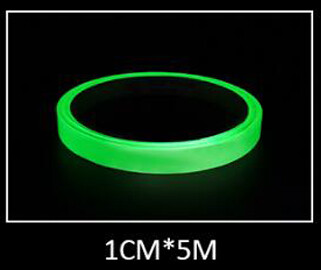 Vodootporna svjetleća u mraku Samoljepljiva traka Traka upozorenja Potrepštine za pozornicu Zidna ukrasna naljepnica Zeleno svjetlo