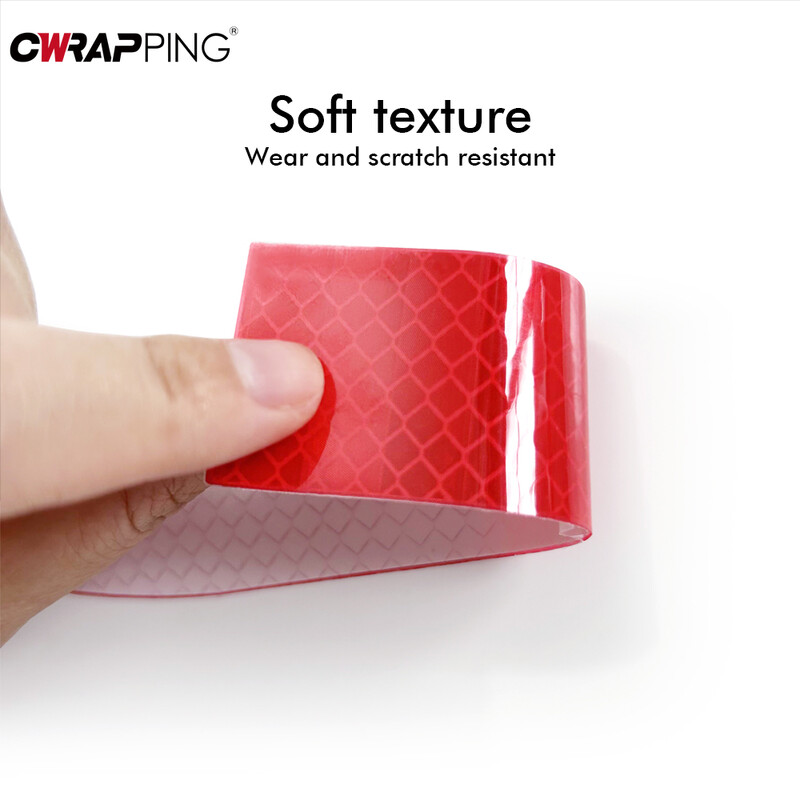 Светлоотразителен стикер за кола 90 см Светлоотразителна предупредителна предпазна лента против сблъсък Нощно предупреждение Светлоотразителен стикер за автомобилен багажник