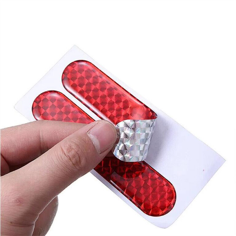 Reflektirajuća naljepnica za vrata automobila Sigurnosno otvaranje, upozorenje, reflektorska traka, naljepnica, oprema za automobile, unutarnja reflektorska naljepnica