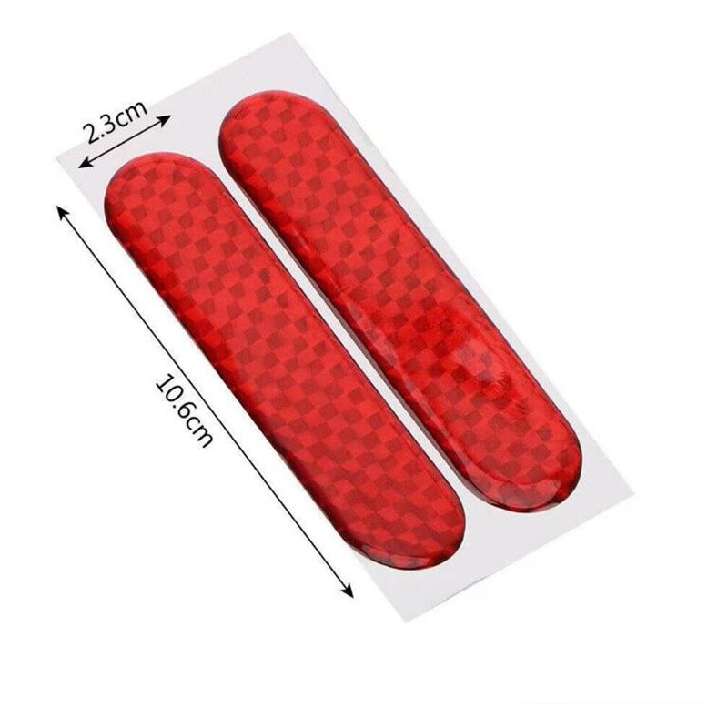 Reflektirajuća naljepnica za vrata automobila Sigurnosno otvaranje, upozorenje, reflektorska traka, naljepnica, oprema za automobile, unutarnja reflektorska naljepnica