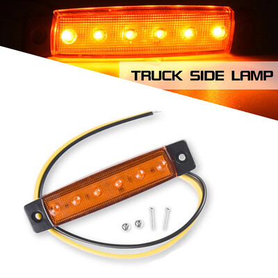 10/2TK 12V-24V LED külgmarker auto tuled eesmised taga veoautodele kabiiniga haagisega haagis merevaigukollane/punane/valge/roheline/sinine