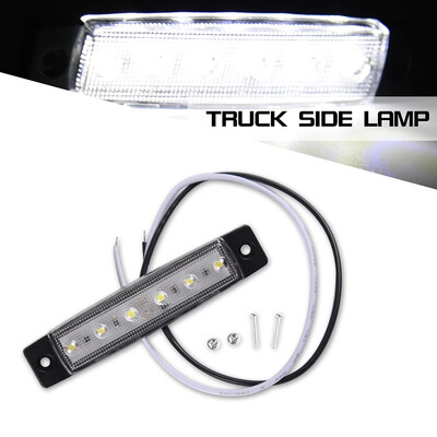 10/2TK 12V-24V LED külgmarker auto tuled eesmised taga veoautodele kabiiniga haagisega haagis merevaigukollane/punane/valge/roheline/sinine
