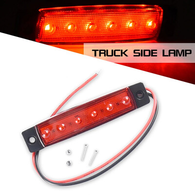 10/2TK 12V-24V LED külgmarker auto tuled eesmised taga veoautodele kabiiniga haagisega haagis merevaigukollane/punane/valge/roheline/sinine