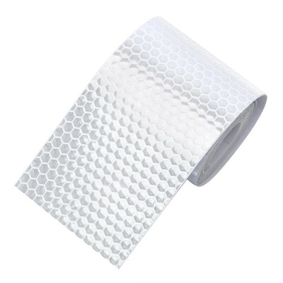 5cm * 300cm helkurlint Ohutushoiatus autokaunistuse kleebis helkuri kaitseteip riba kile Auto mootorratta kleebis