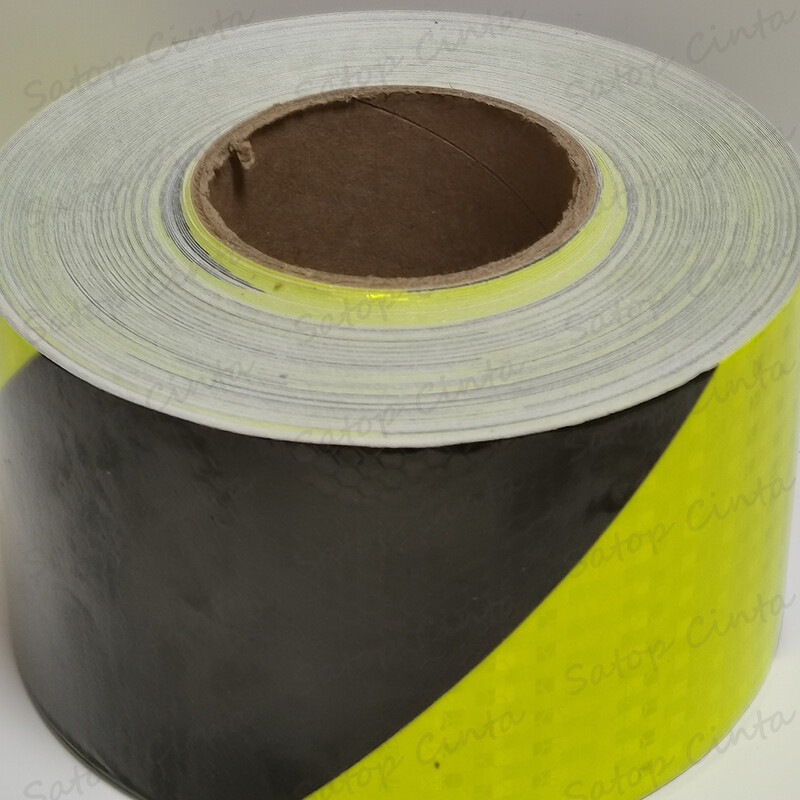 4 inča * 16 ft keper reflektirajuća ljepljiva traka desna lijeva ruka vodootporna sigurnosna upozorenje reflektori uočljivost naljepnica za kamion automobil