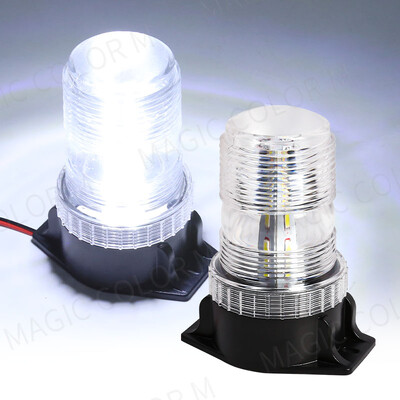 12-24V 48V 60V 80V 30 LED bljeskalica za hitno upozorenje velike snage Bljeskalica za viličar Školski autobus Jantarno plava crvena