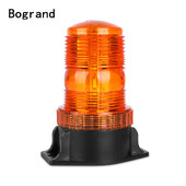 1Pcs 30LED 5730 Автомобилен LED мигащ кехлибарен фар Гъвкава предупредителна светлина 12V-36V за трактор SUV Лодка