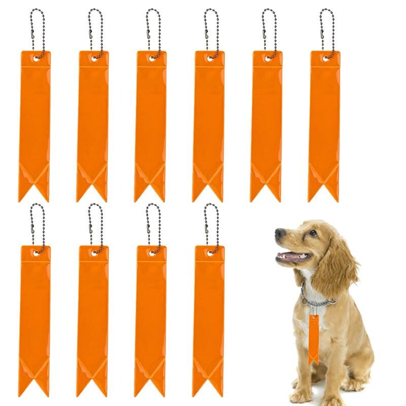 10 komada ruksaka reflektor Sigurnost za djecu Reflektirajući privjesci Vodootporni dječji reflektor Dobro vidljiva Sigurnost noćnog hodanja