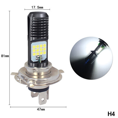 24 LED svjetla Super Bright Light lampa Moto DRL Sigurnosni semafor Prednja svjetla motocikla Motocikl Skuter H4 BA20D PX15D