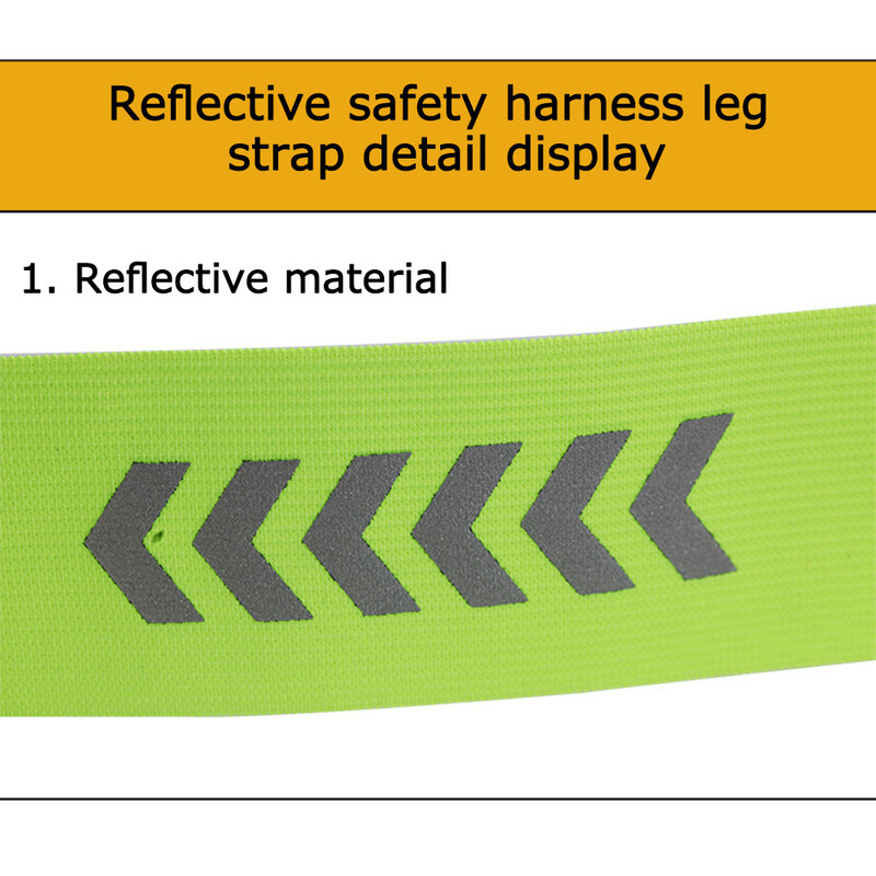 Naktinė sportinė apyrankė daugiafunkcinė rankų ir kulkšnies kojų saugos juostos, skirtos važinėti dviračiu, patvarios, reguliuojamos nakties bėgimui vaikščiojant dviračiu