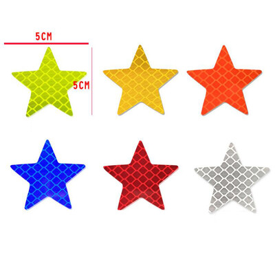 Puikiai matomi šviesą atspindintys lipdukai, skirti drabužiams kuprinėms, sunkvežimiams, vežimėliams