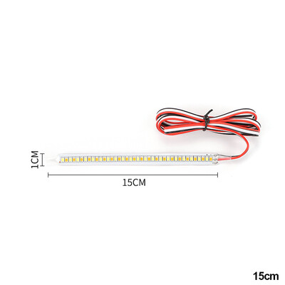LED automobilio galinio vaizdo veidrodėlio įspėjamoji indikacinė lemputė DRL Streamer automatinė priekinių žibintų juosta posūkio signalas tekančios šviesos šaltinis dienos šviesa 12V