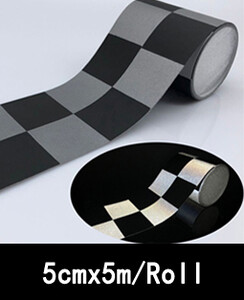 Plotis 5 cm Sidabrinis šviesą atspindintis audinys, įspėjimas apie saugą Eismą atspindinčios juostos siuvimas drabužių liemenių krepšiui