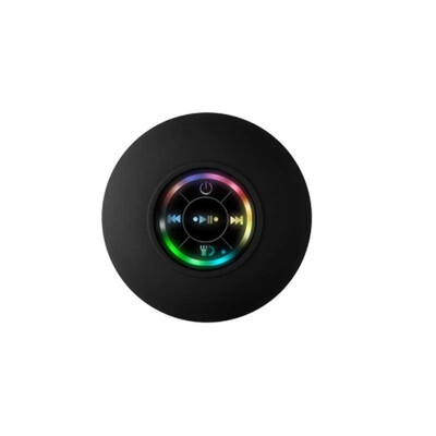 Nešiojamas siurbtukas, vandeniui atsparus šviečiantis Bluetooth garsiakalbis