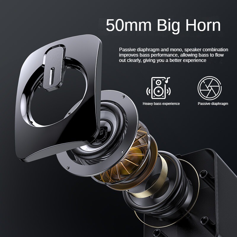 HIFI stereo mikrofono garso kompiuterio garsiakalbis USB laidinis Caixa De Som su LED lempute staliniams kompiuteriams