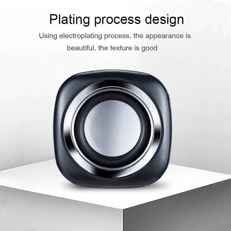 1 paar juhtmega arvutikõlareid USB AUX bassi tugevdusega minikõlar sülearvuti lauatelefonile 6 W audio multimeedia kõlar