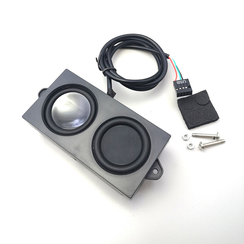 Компютърна кутия с вграден високоговорител, 5-ватов високоговорител, звукова карта, дънна платка, 9-пинов високоговорител, субуфер