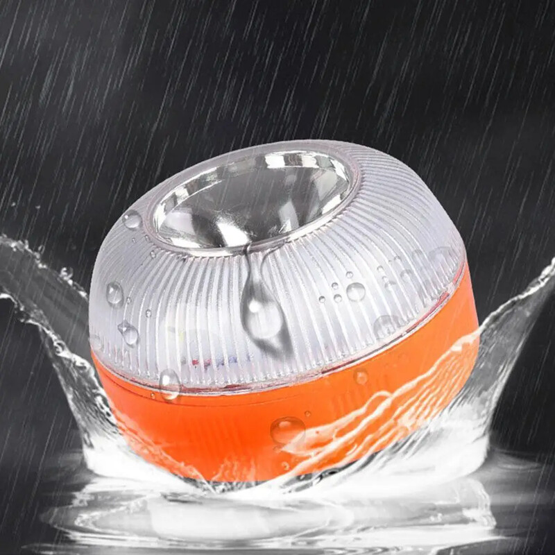 Svjetlo upozorenja za automobil V16 LED Treperenje u nuždi Promet Jaki magnetizam Indukcijski stroboskop Punjenje Odobreno automatsko upozoravajuće svjetlo