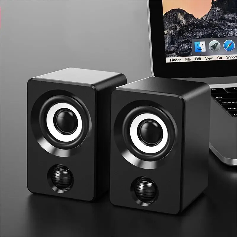 Mini kompiuterio garsiakalbis USB laidinis garsiakalbis Universalus stereo erdvinio garso nešiojamasis stalinis kompiuteris nešiojamasis kompiuteris stereo nešiojamasis gyvenimas