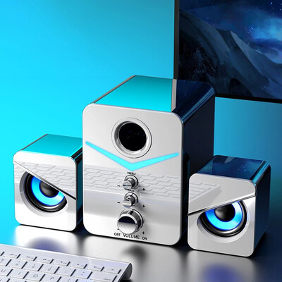 „Bluetooth“ garso namų kino teatro garsiakalbiai HIFI 3D stereo televizoriaus garso juosta Spalvinga LED šviesa, sunki žemieji dažniai AUX USB laidinis belaidis erdvinis garsas