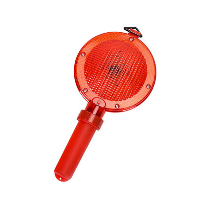 KOOJN öise liiklusohutuse hoiatusvalgustid suured lamedad ümmargused koogivalgustid ja maanteekoonuse tuled mahutavad LED-i