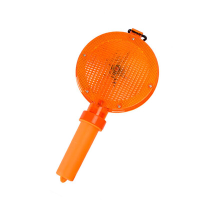 KOOJN öise liiklusohutuse hoiatusvalgustid suured lamedad ümmargused koogivalgustid ja maanteekoonuse tuled mahutavad LED-i