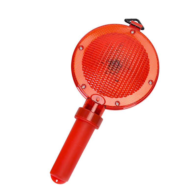 KOOJN öise liiklusohutuse hoiatusvalgustid suured lamedad ümmargused koogivalgustid ja maanteekoonuse tuled mahutavad LED-i