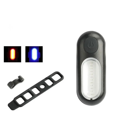Stražnje svjetlo bicikla COB LED stražnje svjetlo USB punjivo ultralako biciklističko svjetlo Upozorenje otporno na kišu 5 modela svjetla Dodaci za bicikl