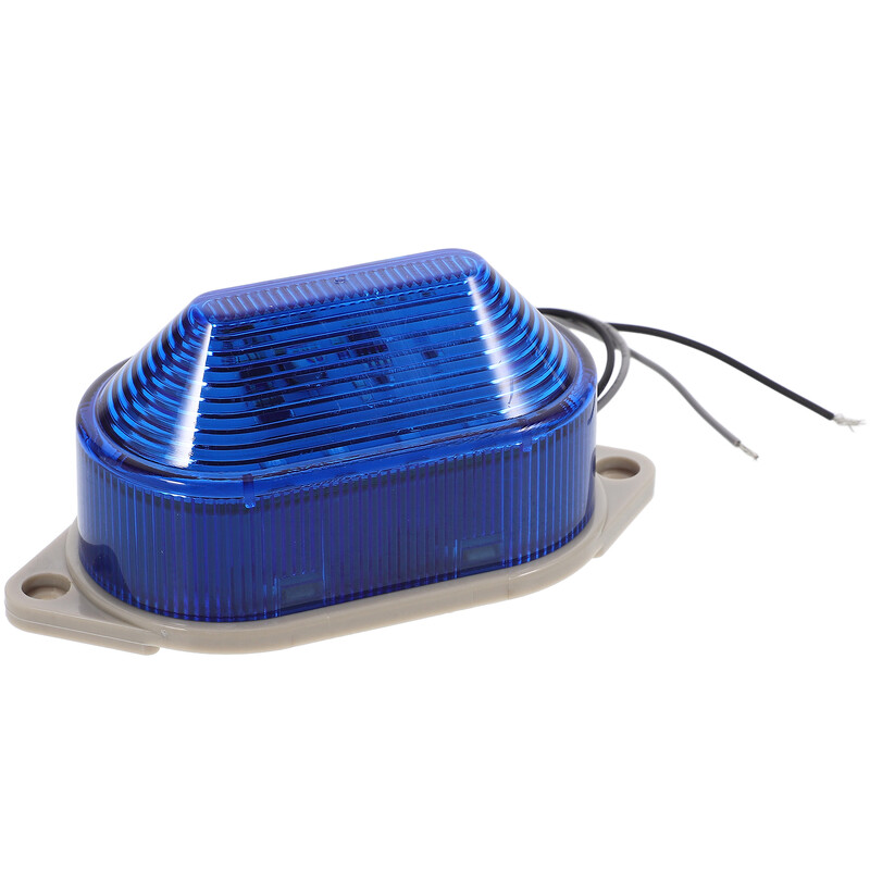 Įspėjamųjų lempučių prietaisų kameros automobiliams LED signalo indikacinė lemputė Blyksniai žibintai Raudona kelių blykstė