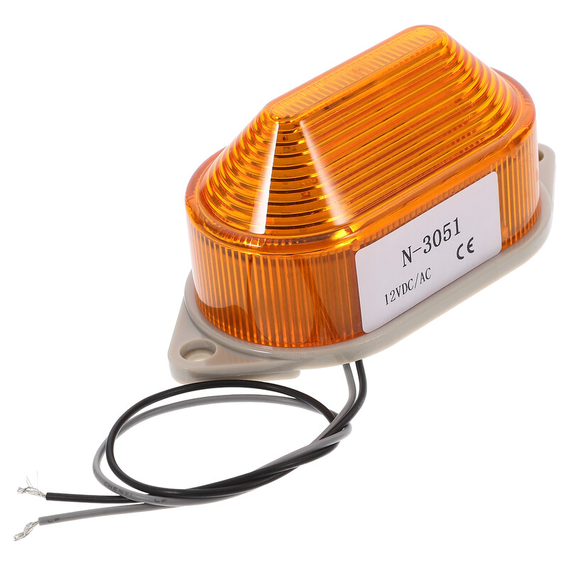 Įspėjamųjų lempučių prietaisų kameros automobiliams LED signalo indikacinė lemputė Blyksniai žibintai Raudona kelių blykstė