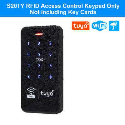WiFi Tuya tipkovnica za kontrolu pristupa vratima IP68 Vodootporna RFID tipkovnica Čitač kontrolera APLIKACIJA za otvaranje vrata na dodir Daljinsko otključavanje WG26/34