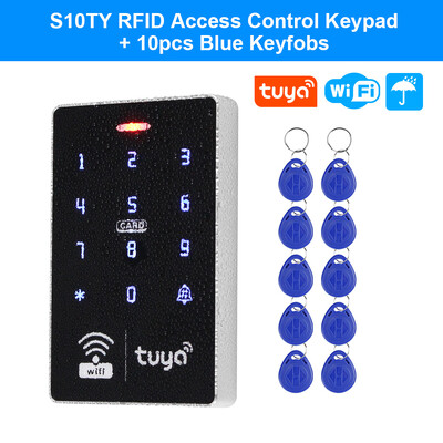 WiFi Tuya tipkovnica za kontrolu pristupa vratima IP68 Vodootporna RFID tipkovnica Čitač kontrolera APLIKACIJA za otvaranje vrata na dodir Daljinsko otključavanje WG26/34