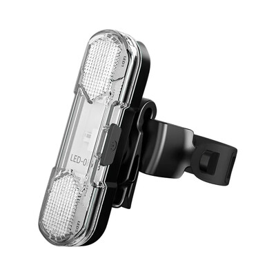 Drošības brīdinājuma velosipēda aizmugurējais lukturis USB uzlādējams LED velosipēda lukturis ūdensizturīgs velosipēda sēdekļa stabs riteņbraukšanas aizmugurējais lukturis