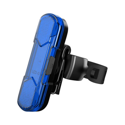 Drošības brīdinājuma velosipēda aizmugurējais lukturis USB uzlādējams LED velosipēda lukturis ūdensizturīgs velosipēda sēdekļa stabs riteņbraukšanas aizmugurējais lukturis