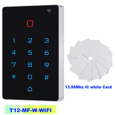 Tuya APP RFID 13.56MHz Pozadinsko osvjetljenje Touch Kontrola pristupa Tipkovnica IP68 Vodootporan Samostalni kontroler pristupa Wiegand Izlazni ulaz