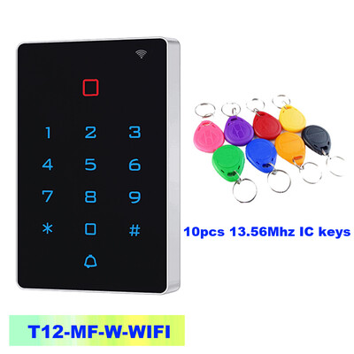 Tuya APP RFID 13.56MHz Pozadinsko osvjetljenje Touch Kontrola pristupa Tipkovnica IP68 Vodootporan Samostalni kontroler pristupa Wiegand Izlazni ulaz