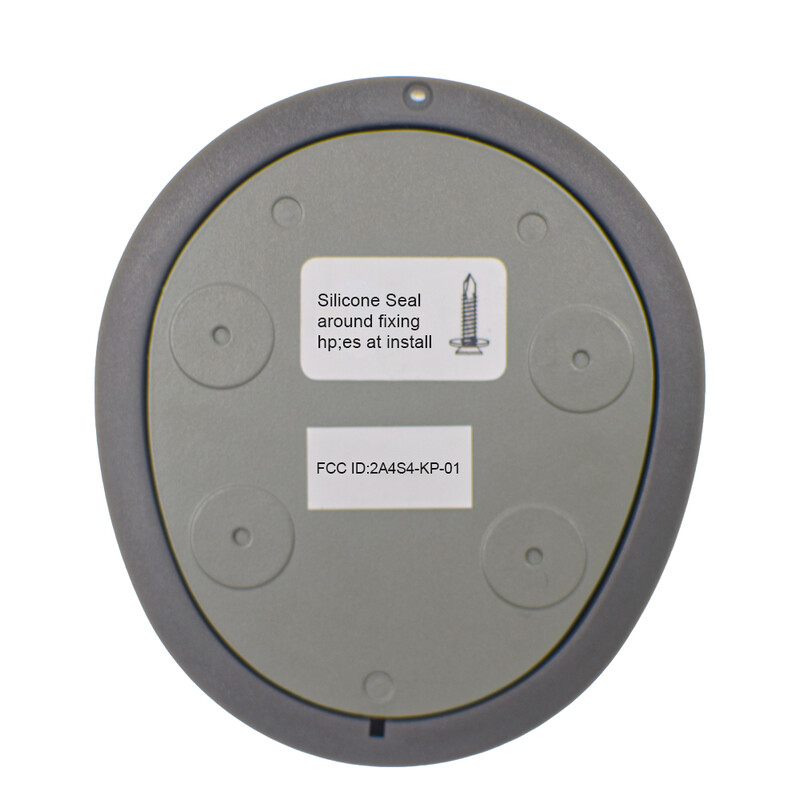 Bežična tipkovnica za otvaranje garažnih vrata, tipkovnica s pokretnim kodom s 2-kanalnim prijemnikom 12V i 24V 2CH EV1527 kod za učenje 433mhz za vrata