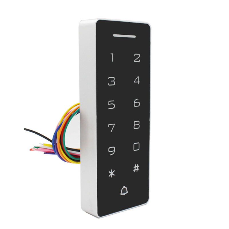 Control acces autonom Tastatură Iluminare din spate Touch 125 kHz 13,56 Mhz Card RFID de proximitate Wiegand 26 Nouă tastatură pentru controler de acces