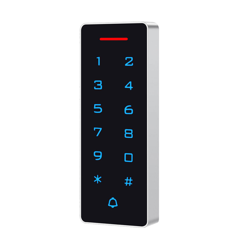 Control acces autonom Tastatură Iluminare din spate Touch 125 kHz 13,56 Mhz Card RFID de proximitate Wiegand 26 Nouă tastatură pentru controler de acces