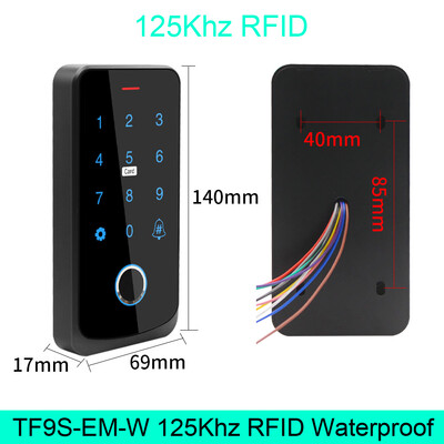 Otvarač brave za otisak prsta Tipkovnica za kontrolu pristupa Pametna tipkovnica za zaključavanje ID kartice za otisak prsta