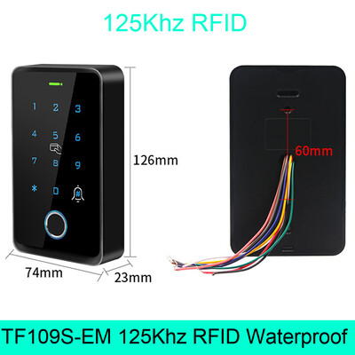 Otvarač brave za otisak prsta Tipkovnica za kontrolu pristupa Pametna tipkovnica za zaključavanje ID kartice za otisak prsta