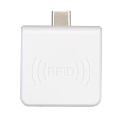 C tipa universālais NFC lasītājs Android tālrunim 13.56MHz IC karšu lasītājs ISO14443A