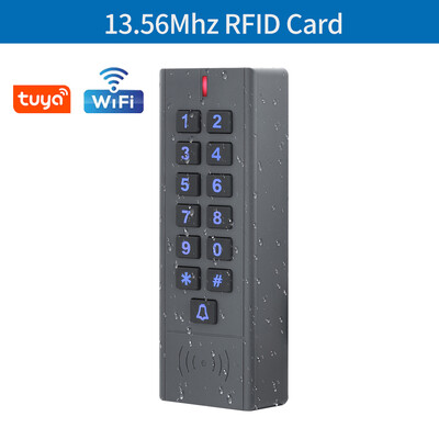 12V-24V vodootporna Wifi Tuya tipkovnica za kontrolu pristupa OTA sustav kontrolera vrata RFID tipkovnica WG26-44 56 58 APP daljinski otvarač vrata