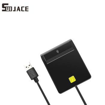 UTHAI X02 USB SIM ανάγνωσης έξυπνης κάρτας για τραπεζική κάρτα IC/ID EMV TF MMC Cardreaders USB-CCID ISO 7816 για 7 8 10 Linux OS