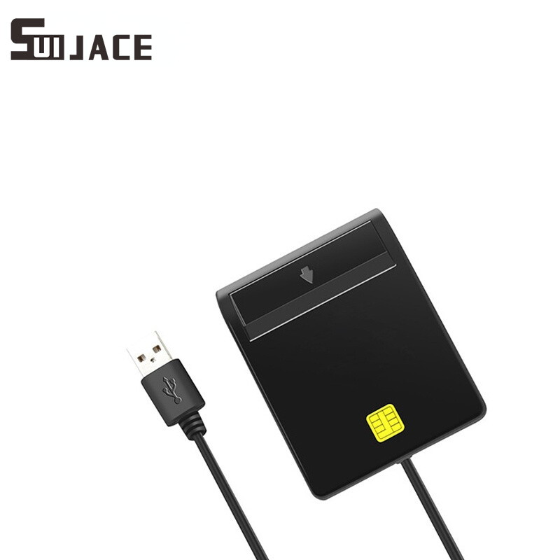 UTHAI X02 Cititor de carduri inteligente USB SIM pentru card bancar IC/ID EMV TF MMC Cititoare de carduri USB-CCID ISO 7816 pentru 7 8 10 Linux OS