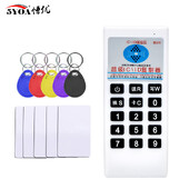 RFID 125Khz 13,56MHZ kopētājs Cloner Rokas NFC IC karšu lasītājs un rakstīšanas piekļuves kontroles karšu tagu kopētājs