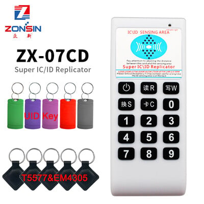 Handheld RFID Duplicator NFC Reader 125Khz T5577 Writer 13,56Mhz UID Smart Chip Key Cloner Programmer Copier