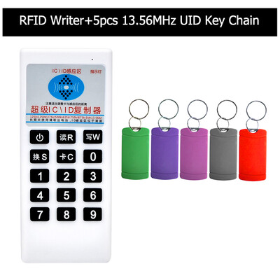 Ručný RFID duplikátor NFC čítačka 125 kHz T5577 zapisovač 13,56 MHz UID inteligentná čipová karta klonovač kľúčov programátor kopírka