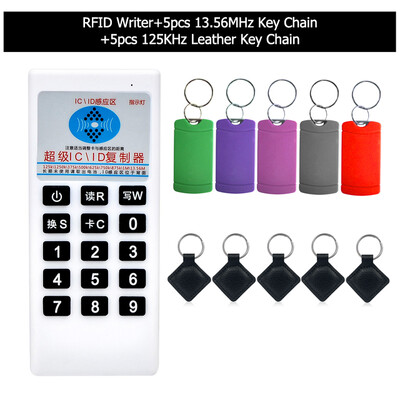 Ručný RFID duplikátor NFC čítačka 125 kHz T5577 zapisovač 13,56 MHz UID inteligentná čipová karta klonovač kľúčov programátor kopírka