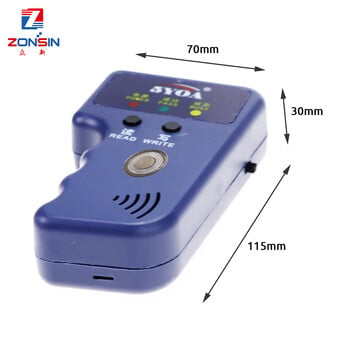 RW1990 TM Copier RFID Duplicator Reader TM1990 ibutton DS-1990A I-Button Handheld 125KHz T5577 EM4305 EM4100 Keys Tag Card